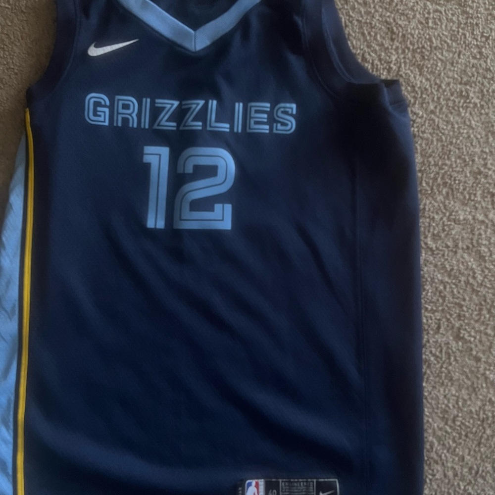 Ja Morant Grizzlies Adult Dri-Fit Nike Jersey Sz Small